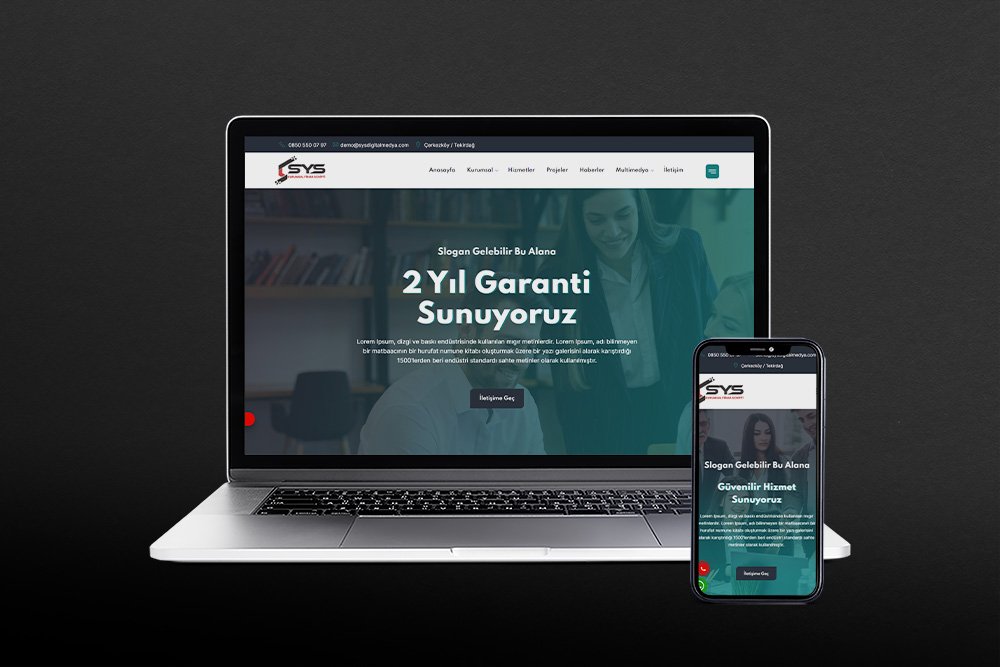 Kurumsal V1 Web Tasarım